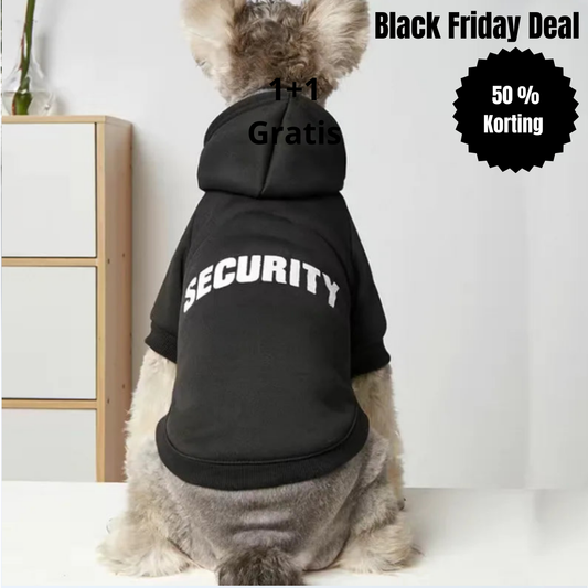 Black Friday Deal!  Warme Hond Trui Geweldige Security Hoodie!